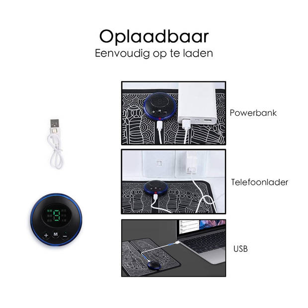 LOTTARDO™ | EMS Voetmassager ZEG VAARWEL TEGEN PIJNLIJKE VOETEN EN BENEN