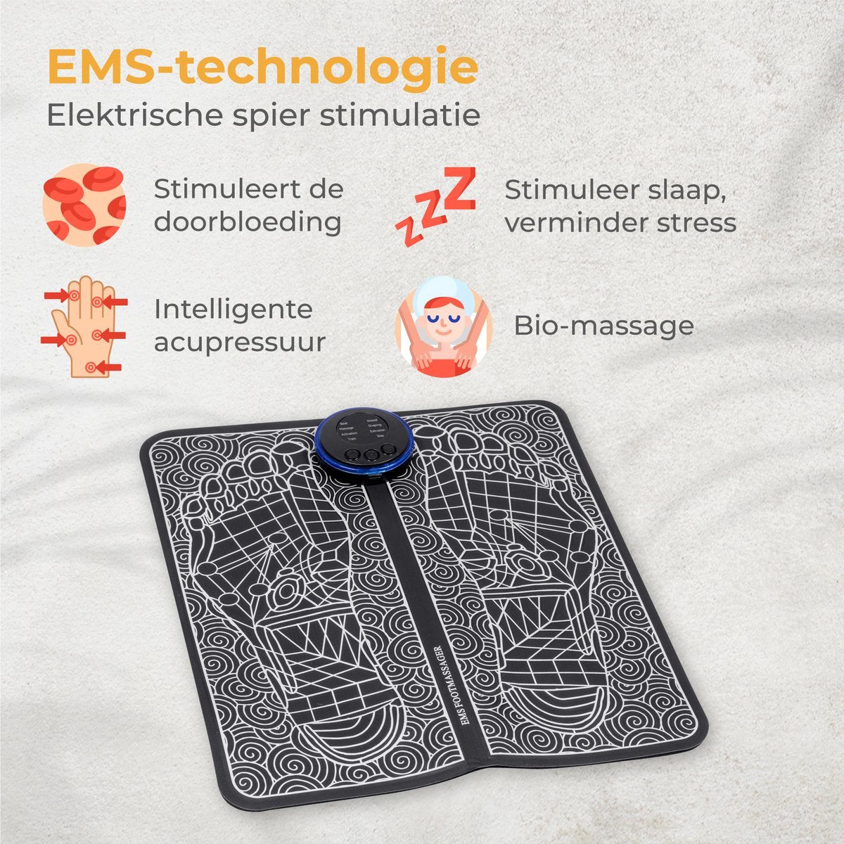 LOTTARDO™ | EMS Voetmassager